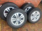 Winterbanden op alu velgen, Auto-onderdelen, Banden en Velgen, 16 inch, Banden en Velgen, Personenwagen, Gebruikt