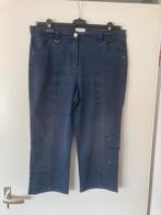 Pantalon dames 7/8e lengte, maat 44 spijkerstof, Blauw, Maat 42/44 (L), Ophalen of Verzenden, Zo goed als nieuw