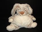 NICOTOY SIMBA TOYS KONIJN PLUCHE DONKERBRUIN/LICHTGRIJS GEME, Ophalen of Verzenden, Nieuw, Konijn