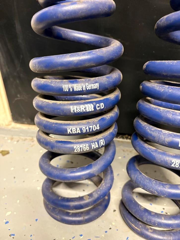 H&R Verlagingsveren Mercedes C63 AMG W205, Auto-onderdelen, Ophanging en Onderstel, Mercedes-Benz, Gebruikt, Ophalen