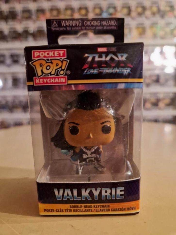 Funko Keychain Valkyrie  Thor Love & Thunder, Verzamelen, Poppetjes en Figuurtjes, Nieuw, Ophalen of Verzenden