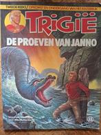 Trigië - De Proeven van Janno, Eén stripboek, Ophalen of Verzenden, Gelezen, Oliver Frey, Mike Butterworth