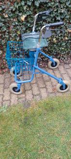 rollator blauw 2, Diversen, Rollators, Ophalen, Opvouwbaar, Gebruikt