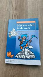 D. van den Nulft - Met woorden in de weer, Ophalen of Verzenden, Zo goed als nieuw, D. van den Nulft; Marianne Verhallen