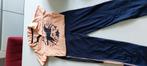 Paardrijbroek en bijpassende polo. Decathlon,, Dieren en Toebehoren, Ophalen, Gebruikt, Bovenkleding
