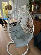 Hangstoel (ei) met extra hoes, Huis en Inrichting, Stoelen, Ophalen, Gebruikt, Eén, Stof