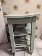 Ikea BEKVÄM Keukentrolley groen - Handig & Mobiel!, Ophalen, Minder dan 50 cm, Gebruikt, Vierkant