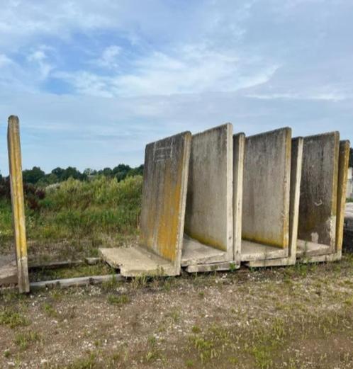 Gebruikte Silowanden 250x200x100 cm | (10st), Tuin en Terras, Tegels en Klinkers, Gebruikt, Overige typen, Beton, Verzenden