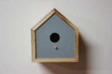 Houten vogelhuisjes - nestkastjes - nestkastje - nestkast beschikbaar voor biedingen