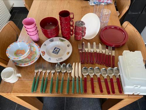 Picknicken of kamperen, heel veel spullen, Hobby en Vrije tijd, Picknickmanden, Zo goed als nieuw, Ophalen of Verzenden
