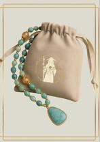Amazoniet Ketting, Sieraden, Tassen en Uiterlijk, Edelstenen, Ophalen of Verzenden, Nieuw