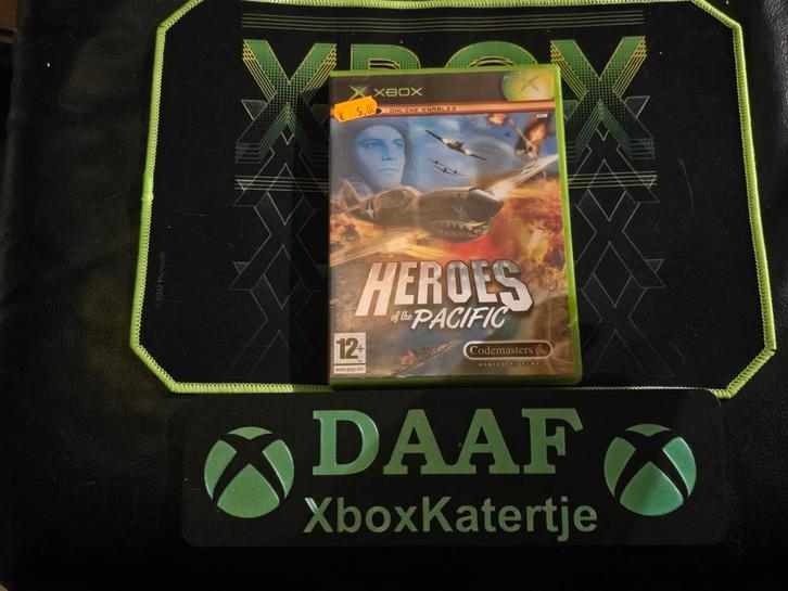 Heroes of the pacific -Xbox original(cd hele lichte krasjes), Spelcomputers en Games, Games | Xbox Original, Gebruikt, Avontuur en Actie