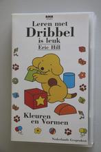 VHS Band Leren met Dribbel is leuk., Tekenfilm, Alle leeftijden, Ophalen of Verzenden, Zo goed als nieuw