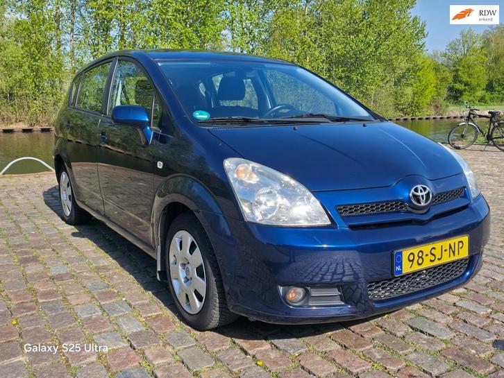 Toyota Verso 1.8 VVT-i Sol airco cruis control trekhaak park, Auto's, Toyota, Bedrijf, Te koop, Verso, ABS, Airbags, Airconditioning