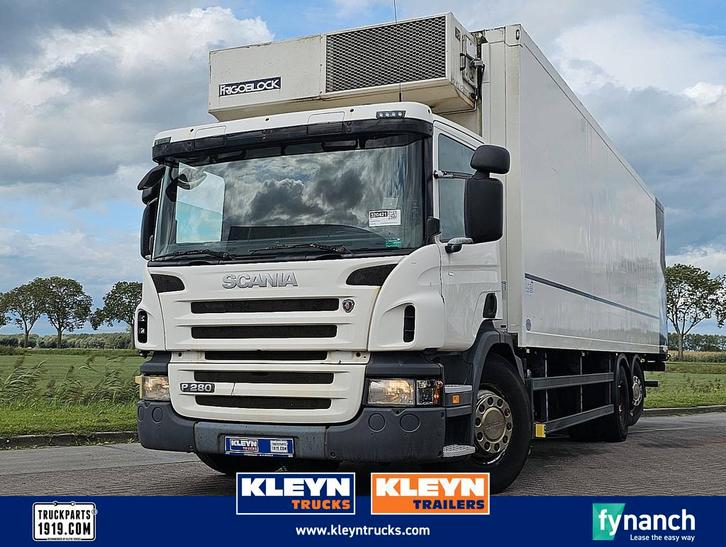 SCANIA P280 6x2*4 eev frigoblock, Auto's, Vrachtwagens, Bedrijf, Te koop, ABS, Airconditioning, Cruise Control, Elektrische buitenspiegels