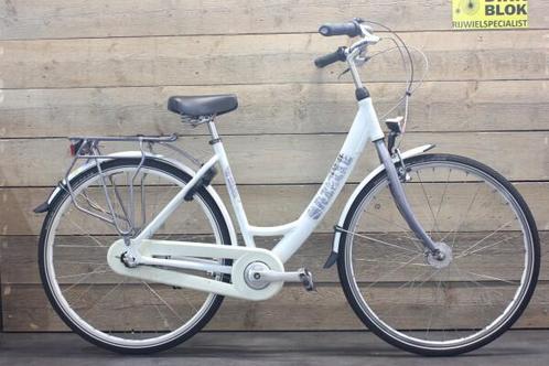 Gazelle Esprit damesfiets 3 versnellingen wit met garantie, Fietsen en Brommers, Fietsen | Dames | Damesfietsen, Gebruikt