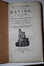 Psalmboek Petrus Datheen in gotische letter (1903), Boeken, Godsdienst en Theologie, Ophalen of Verzenden, Gelezen, Christendom | Protestants