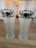 Harley-Davidson twee frosted bierglazen, Ophalen of Verzenden, Nieuw