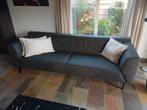 Mooie grijze rechte bank - zo goed als nieuw!, Huis en Inrichting, Driepersoons, 75 tot 100 cm, Ophalen of Verzenden, Zo goed als nieuw