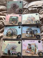 Miniatuur huisjes action nieuw 7 stuks, Hobby en Vrije tijd, Knutselen, Ophalen, Nieuw, Materiaal