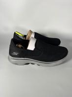 Skechers GO walk 7 instappers – Zwart/Grijs – Maat 43 (US 10, Verzenden, Zwart, Skechers, Sneakers of Gympen