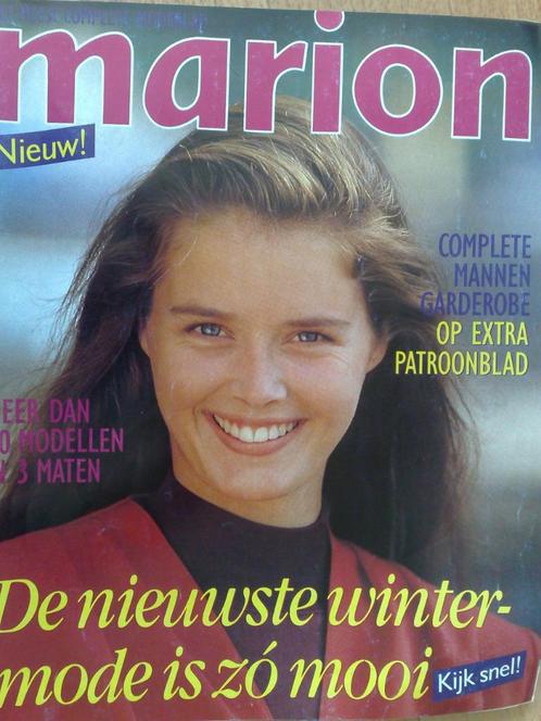 Marion zelfmaakmode september nr 9 / 1989, Hobby en Vrije tijd, Kledingpatronen, Gebruikt, Vrouw, Marion, Verzenden