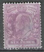 Groot-Brittannie 1902-1910 - Yvert 114 - Koning Edward (ST), Verzenden, Gestempeld