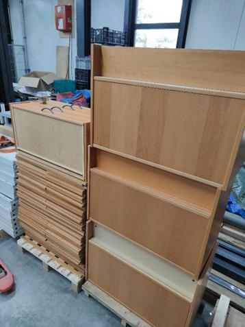 3x Effektiv Galant kasten Beuken Ikea boekenkast kantoorkast - afbeelding 2