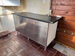 Horeca RVS werkkast/tafel, Zakelijke goederen, Horeca | Keukenapparatuur, Ophalen, Gebruikt, RVS Meubilair