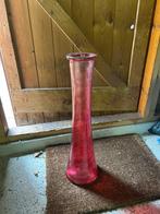 hoge vaas, Gebruikt, 50 tot 75 cm, Ophalen of Verzenden, Glas