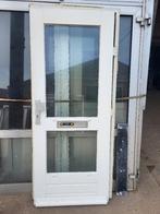 Houten voordeur, Doe-het-zelf en Verbouw, Deuren en Horren, Ophalen, Gebruikt, 80 tot 100 cm, Buitendeur