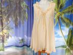 vintage jaren 60 perzik nachtjapon mt 40 Batistalon Rösch, Batistalon, Ophalen of Verzenden, Overige kleuren, Nachtkleding