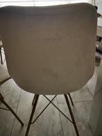 EETSTOELEN lichtbeige kleur ( 4 stuks), Huis en Inrichting, Stoelen, Ophalen, Zo goed als nieuw