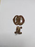 schouder embleem Militaire Colonnes., Ophalen of Verzenden, Landmacht, Nederland, Embleem of Badge