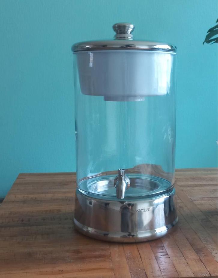 Zerowater 9 liter glazen filtersysteem, Huis en Inrichting, Keuken | Keukenbenodigdheden, Zo goed als nieuw, Ophalen of Verzenden