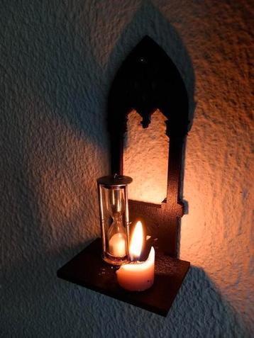 Gotisch raam, altaar, wicca, gothic, witchy, wanddisplay  beschikbaar voor biedingen