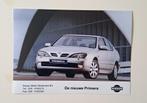 Nissan Primera - PERSFOTO --, Boeken, Ophalen of Verzenden, Nieuw, Nissan