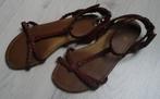 Zara bruin leren meisjes sandalen (maat 31), Ophalen, Meisje, Schoenen, Zo goed als nieuw
