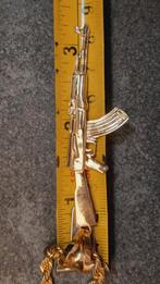 gouden ak_47, Www.bredajuwelier.nl, Nieuw, Ophalen of Verzenden, Kruis of Symbool