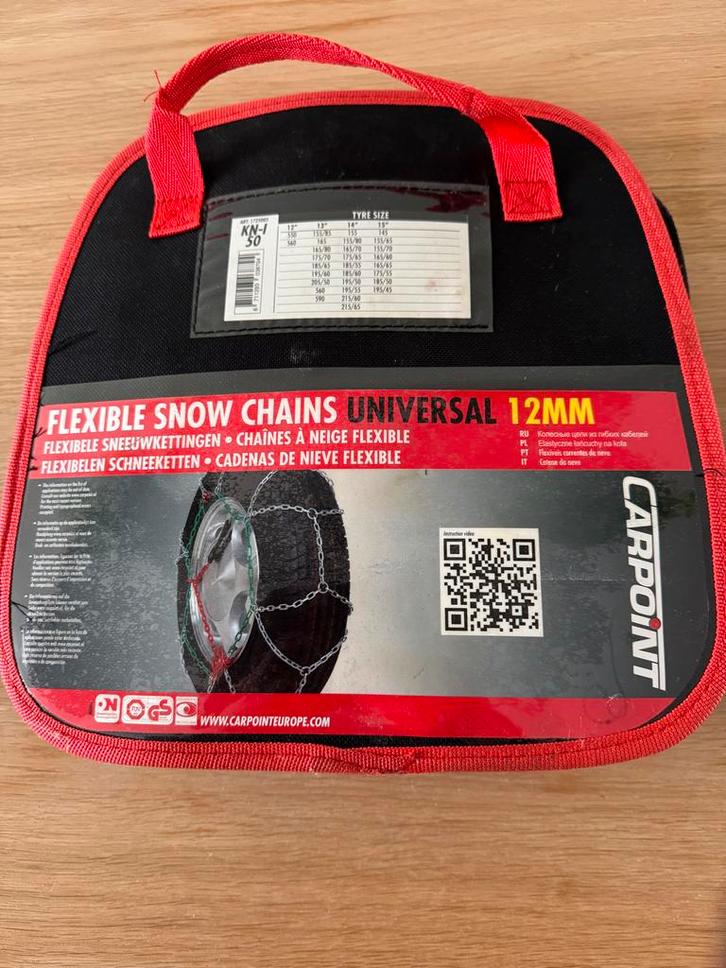 Sneeuwkettingen Carpoint KN-I 50 - Nieuw!, Auto diversen, Sneeuwkettingen, Nieuw, Ophalen of Verzenden