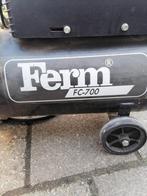 Ferm FC-700 Compressor - Gebruikt, Doe-het-zelf en Verbouw, Compressors, Ophalen, Gebruikt, 6 tot 10 bar, 25 tot 100 liter