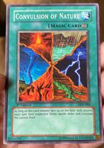Yu-Gi-Oh! Convulsion of Nature LOD 1st Ed Old US Print !, Verzenden, Gebruikt, Losse kaart