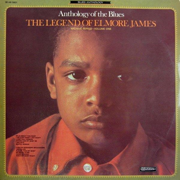 LP Elmore James - The legend of ("Anthology of the blues"), Cd's en Dvd's, Vinyl | Jazz en Blues, Ophalen, 1960 tot 1980, Gebruikt