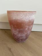 Dutz vaas 27,5 x 22 cm, Huis en Inrichting, Woonaccessoires | Vazen, Overige kleuren, Ophalen of Verzenden, Minder dan 50 cm, Glas