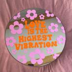 Angie on the wall spiegel, Ophalen, Minder dan 50 cm, Rond, Zo goed als nieuw