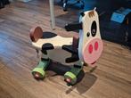 Houten Loopfiets Koe - Leuk voor de Kleintjes!, Ophalen, Gebruikt, Loopfiets