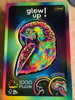Glow in the dark puzzel Papegaai 1000 stukjes, Hobby en Vrije tijd, Denksport en Puzzels, Ophalen of Verzenden, 500 t/m 1500 stukjes