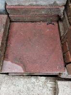Rode betontegels 30x30, Tuin en Terras, Tegels en Klinkers, Ophalen, Gebruikt, 10 m² of meer, Beton