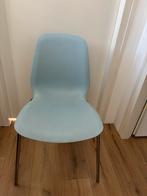 Ikea stoel kunsstof (skalsta), Huis en Inrichting, Stoelen, Ophalen, Kunststof, Gebruikt, Blauw