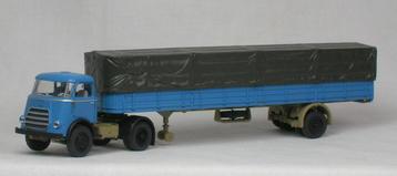 Artitec: DAF kikker met DAF pendelas huif oplegger - 1959. beschikbaar voor biedingen